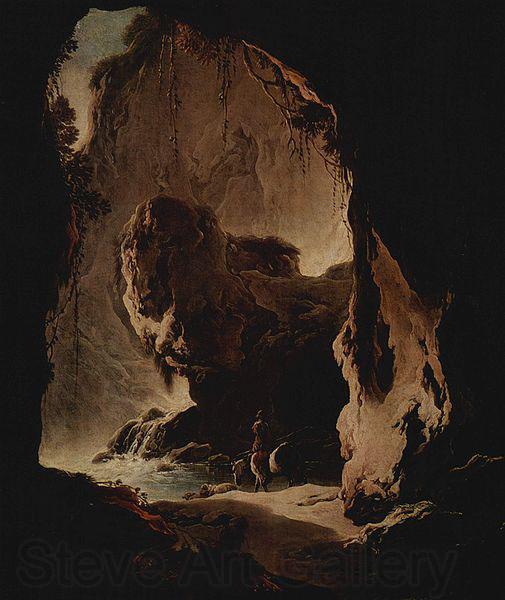 Philipp Peter Roos Landschaft mit Grotte